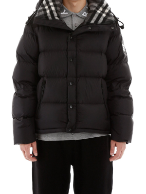 Burberry Detachable Sleeve Hooded Puffer Jacket