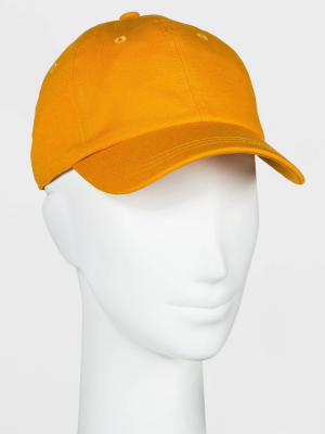 Women's Solid Baseball Hat - Wild Fable™ Yellow One Size