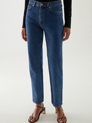 Organic Cotton Tapered Leg Jeans