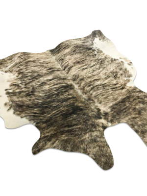 Brazilian Cowhide Rug, Brindle