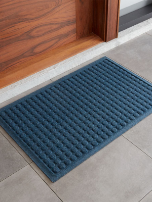 Thirsty Dots ™ Blue 34"x22" Doormat