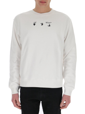 Off-white Arrow Print Crewneck Sweatshirt