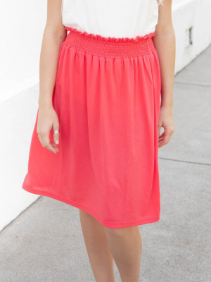 The Tracie Skirt - Pink