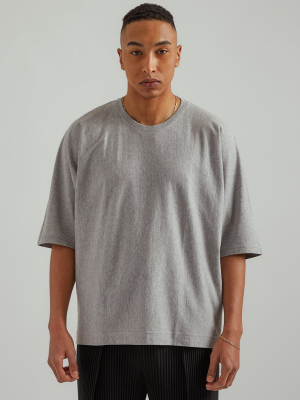 Release Cotton T-shirt In Light Gray