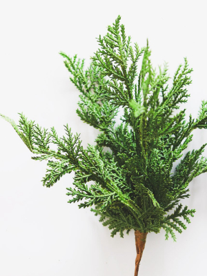 Artificial Natural Touch Cedar Pine - 10"