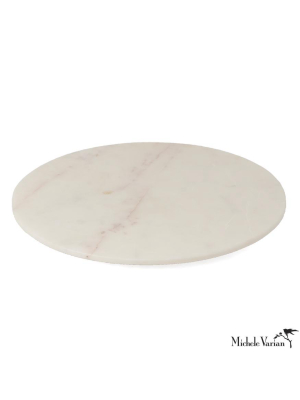 White Marble Lazy Susan