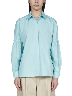 Max Mara Roseto Balloon Sleeve Shirt