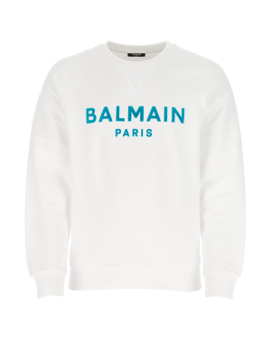 Balmain Logo Crewneck Sweatshirt