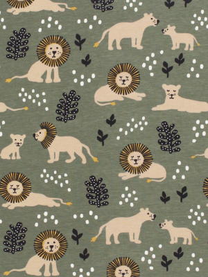 Baby Leggings - Lions Forest Green