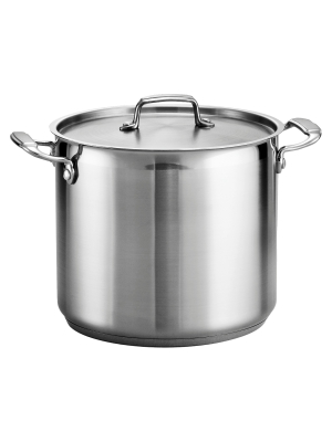 Tramontina Gourmet Induction 12qt Covered Stock Pot