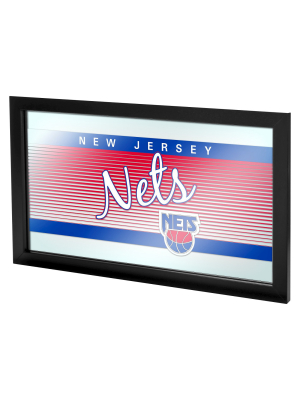 Brooklyn Nets Team Logo Wall Mirror