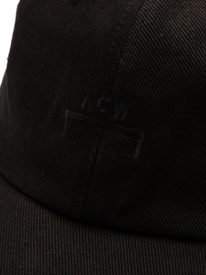 A-cold-wall Bracket Logo Cap - Black