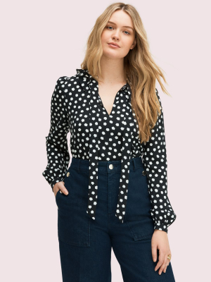 Cloud Dot Blouse