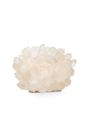 Petite Clear Quartz Votive