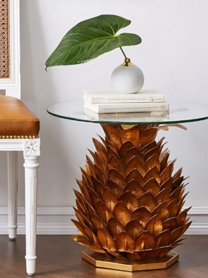 Bungalow 5 Pineapple Side Table - Gold