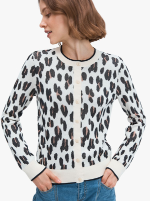 Leopard Signature Cardigan