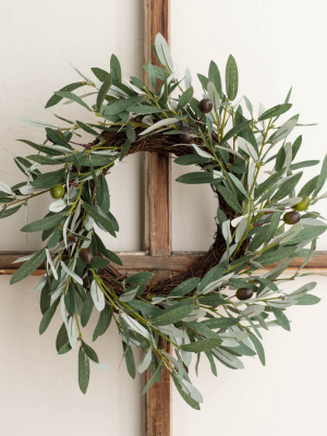 Small Olive Wreath