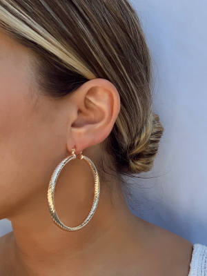 Pretty Woman Hoop Earrings