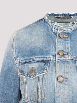 Maison Margiela Collarless Denim Jacket