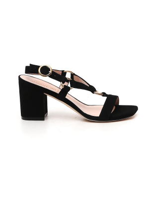 Stuart Weitzman Lalita Block Heel Sandals