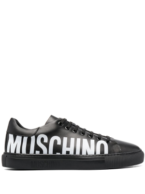 Moschino Logo Print Sneakers