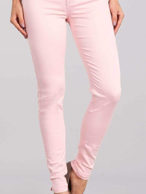 Celebrity Pink Skinny Mid Rise Ankle Pant In Lavish Pink  Cj2220551z35