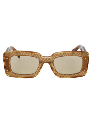 Missoni Rectangular Frame Sunglasses