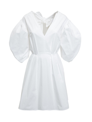 Msgm Wrap Smock Dress