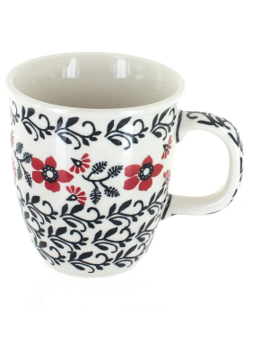 Blue Rose Polish Pottery Scarlett Ivy Coffee Mug