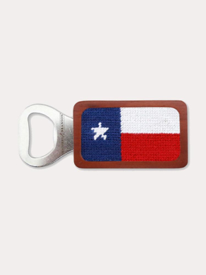 Smathers & Branson Texas Flag Needlepoint Bottle Opener