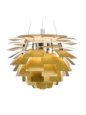 Ph Artichoke Pendant - Brass