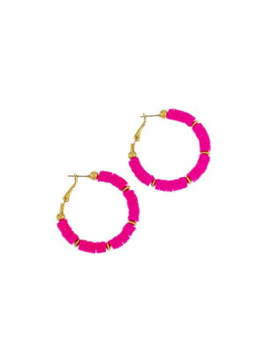 Carol Dauplaise Hoop Earrings