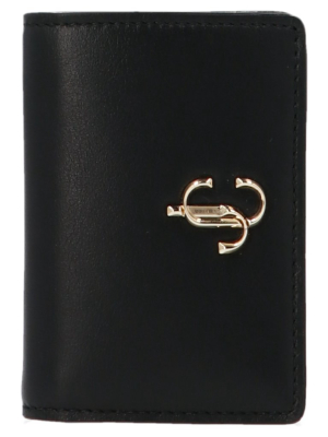 Jimmy Choo Logo Plaque Wallet