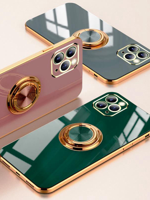 Smart Ring - Iphone Case (electroplating Silicone)