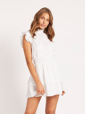 Versailles Mini Dress | White