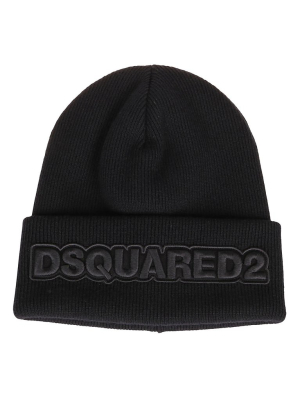 Dsquared2 Logo Embroidered Beanie