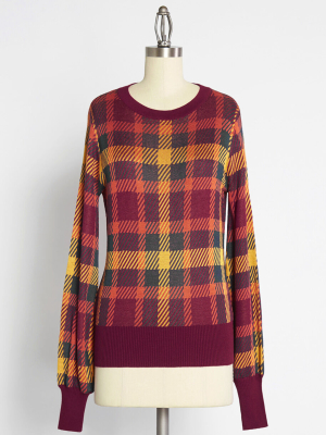 Modcloth X Collectif Be There Be Square Pullover Sweater