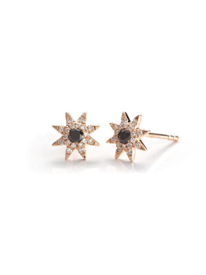 Galaxy Diamond Starburst Studs