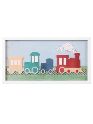 14"x26" Train Mobile Framed Wall Art Print - Nielsen Bainbridge