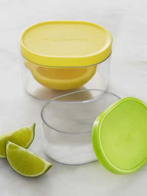 Williams Sonoma Citrus Saver, Set Of 2