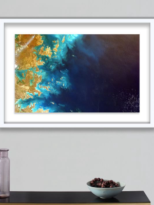 Framed Print - Abstract Sea