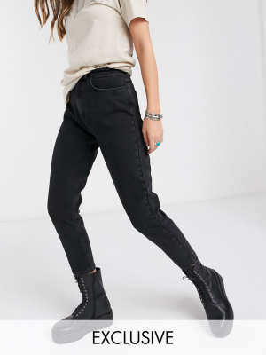 Reclaimed Vintage The '89 Slim Tapered Leg Jean In Black