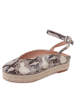 Audrey11 Snake Women's Flat