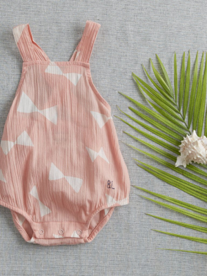 Bobo Choses All Over Bow Romper