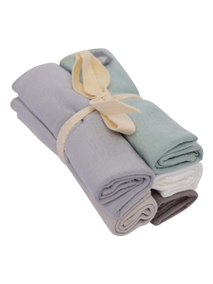 Solid Washcloth Combo 5-pack In Neutral
