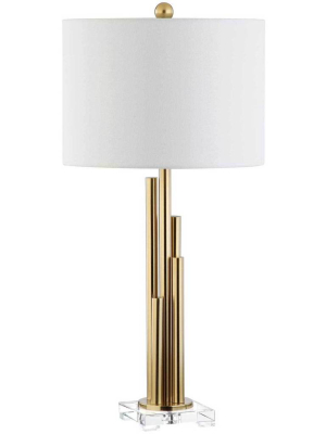 Holly Table Lamp Brass Gold (set Of 2)