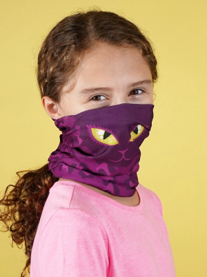 Nala The Purple Cat Kids Neck Gaiter