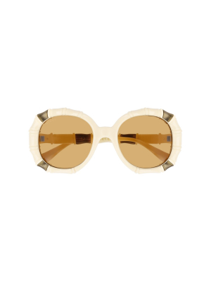 Gucci Eyewear Round Frame Sunglasses