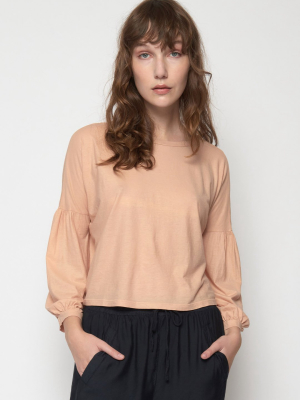 P.c.h. Crop Top, Peach