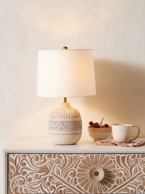 Toba Ceramic Table Lamp